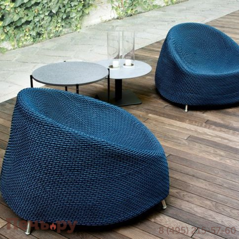 Лаунж-кресло плетеное Paola Lenti Afra фото 3