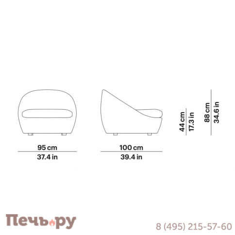 Лаунж-кресло плетеное с подушками Point Heritage фото 7