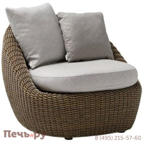 Лаунж-кресло плетеное с подушками Point Heritage фото