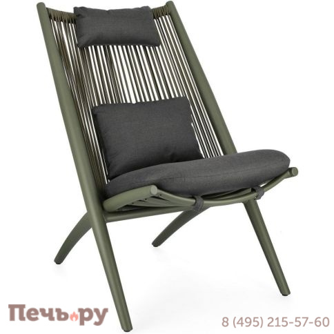 Лаунж-стул плетеный с подушками Garden Relax Aloha фото