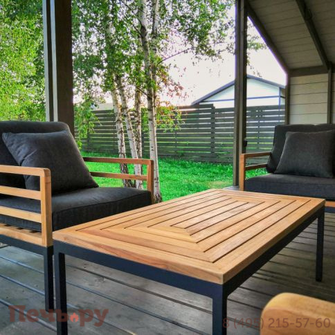 Лаунж зона Ideal Patio EGMONT с трехместным диваном фото 5