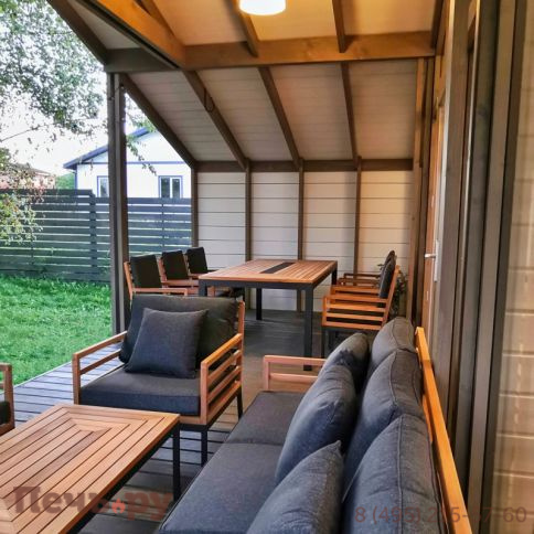 Лаунж зона Ideal Patio EGMONT с трехместным диваном фото 7