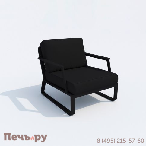 Лаунж зона Ideal Patio ESTIVO черная - каркас карбон фото 9