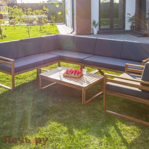 Лаунж-зона Royal Family BROOKLYN с угловым диваном фото 10