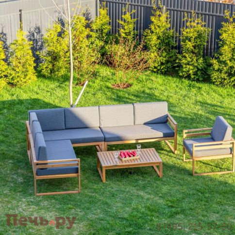 Лаунж-зона Royal Family BROOKLYN с угловым диваном фото 2