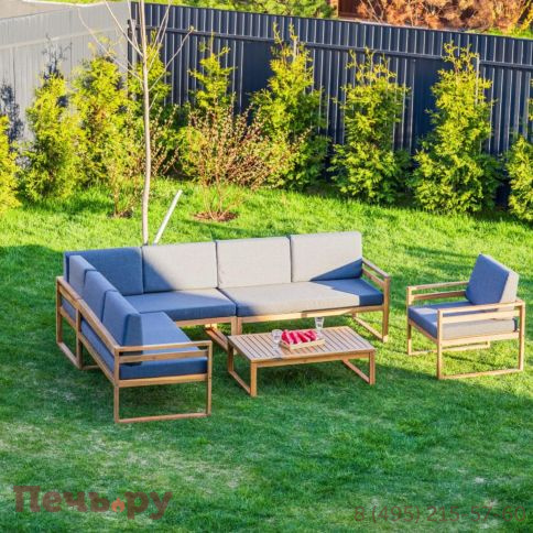 Лаунж-зона Royal Family BROOKLYN с угловым диваном фото 4