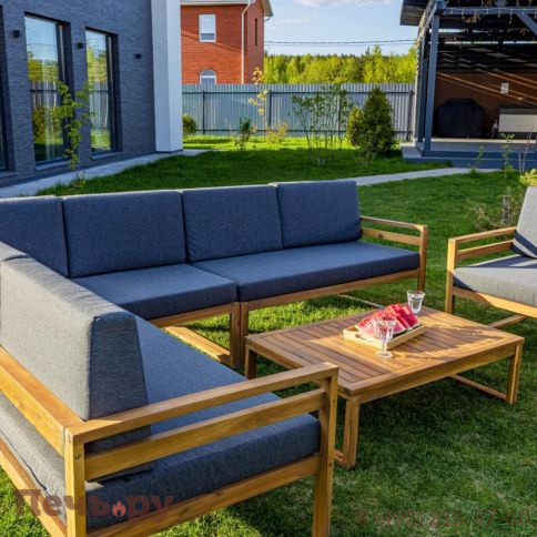 Лаунж-зона Royal Family BROOKLYN с угловым диваном фото 6