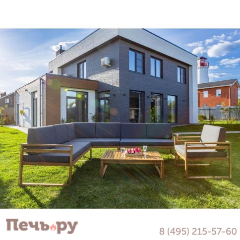 Лаунж-зона Royal Family BROOKLYN с угловым диваном фото