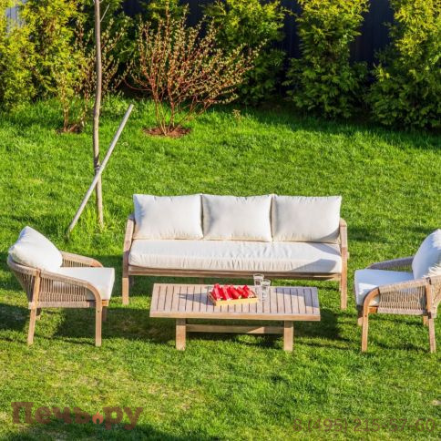 Лаунж-зона Royal Family MICHELLE бежевый фото 2