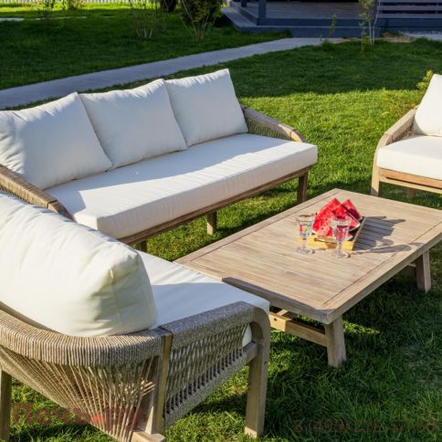 Лаунж-зона Royal Family MICHELLE бежевый фото 6