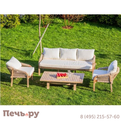 Лаунж-зона Royal Family MICHELLE бежевый фото