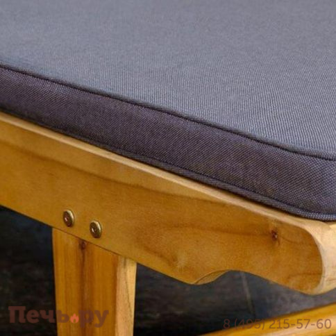 Лежак Brafritid Booka натуральный, акация фото 5