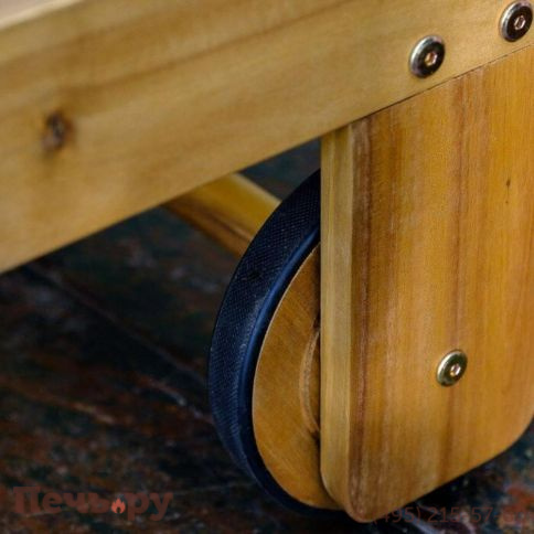 Лежак Brafritid Booka натуральный, акация фото 9