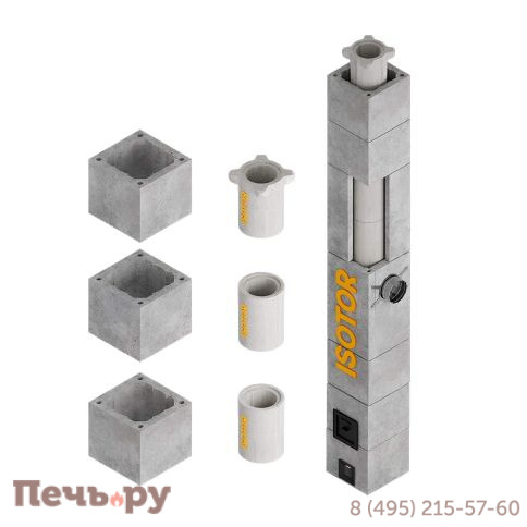 Комплект 1 м Schiedel Isotor без вентканала фото