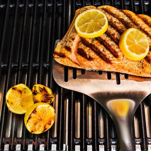 Лопатка для гриля Char-Broil XL широкая, стальная фото 6