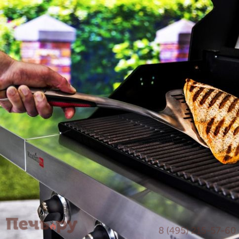 Лопатка для гриля Char-Broil XL широкая, стальная фото 7