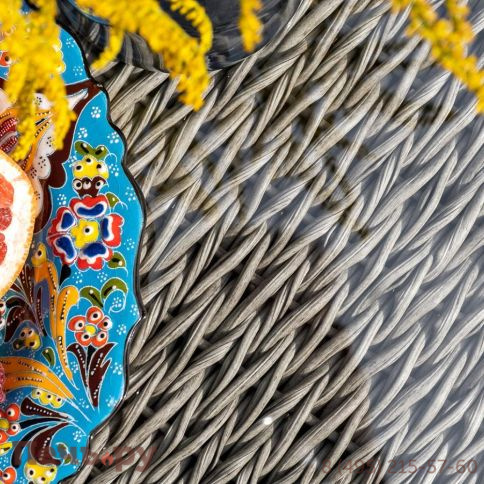 Лунго 4SiS журнальный столик плетеный (гиацинт), цвет серый фото 9