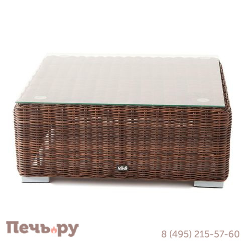 Лунго 4SiS журнальный столик плетеный, цвет коричневый фото 2