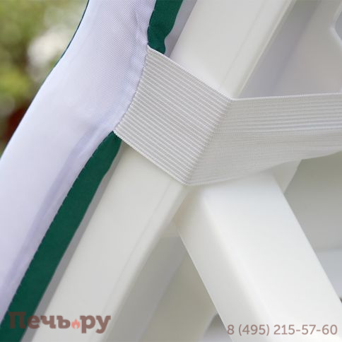 Матрац для шезлонга Gardeck Tweet бело-зеленый фото 5