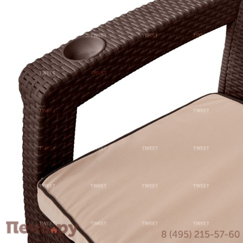 Мебель Tweet Диван 3-х местный, венге фото 3