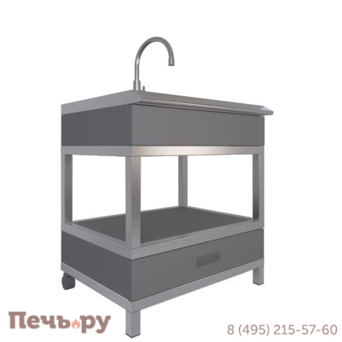 Мобильный модуль Астов с мойкой (мойка и смеситель не входят в комплект) фото