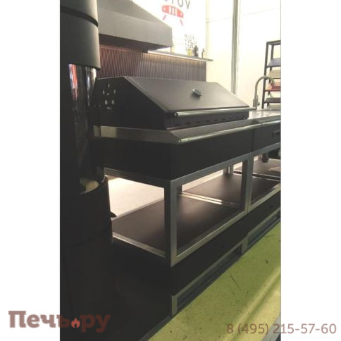 Мобильный модуль Астов с угольным грилем фото 7