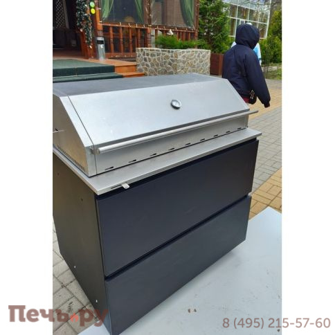 Модуль мангал Астов + крышка гриль фото 8