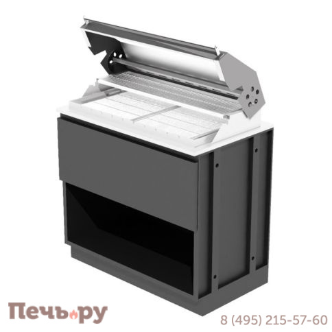 Модуль мангал Астов + крышка гриль фото