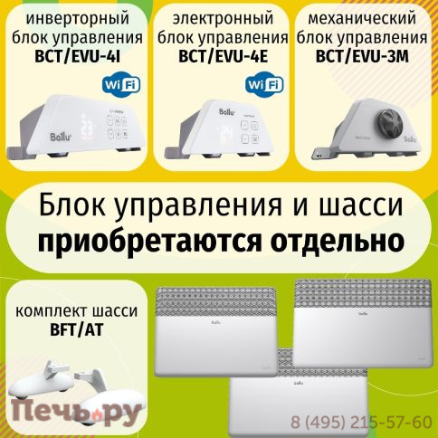 Модуль отопительный электрического конвектора Ballu Apollo Transformer BEC/AT-1500 фото 4