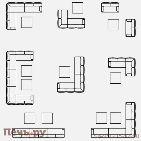 Модуль угловой металлический с подушками Garden Relax Gerald фото 8