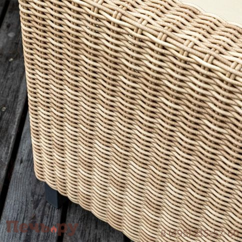 Диван Gardeck Mokka Bella 2-х местный, соломенный фото 4