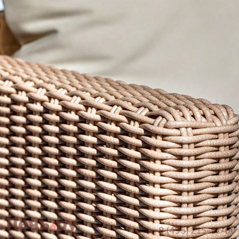 Диван угловой Gardeck Mokka Bella, соломенный фото 7