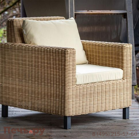 Кресло Gardeck Mokka Bella, соломенный фото 2