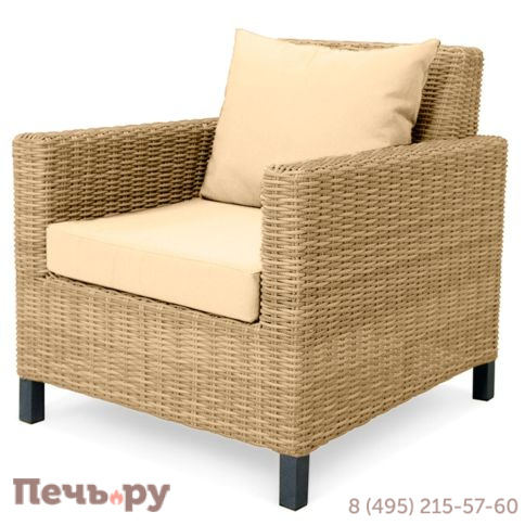 Кресло Gardeck Mokka Bella, соломенный фото