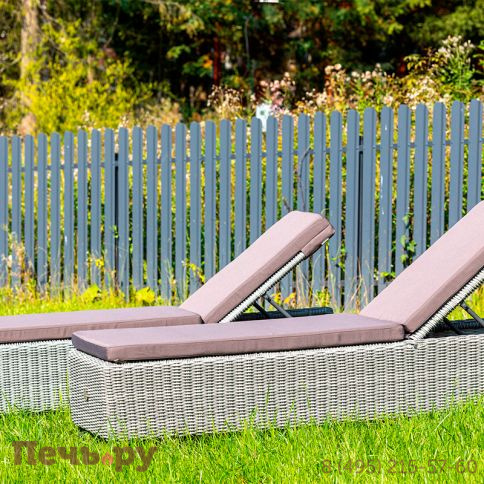 Шезлонг Gardeck Mokka Bella, цвет серый фото 2
