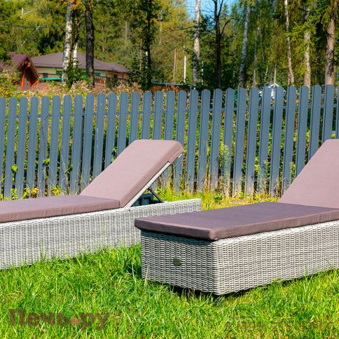 Шезлонг Gardeck Mokka Bella, цвет серый фото 6