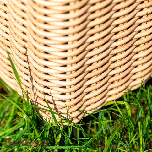 Шезлонг Gardeck Mokka Bella, цвет соломенный фото 5