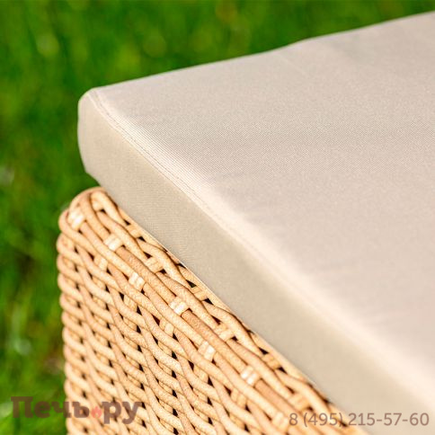 Шезлонг Gardeck Mokka Bella, цвет соломенный фото 6