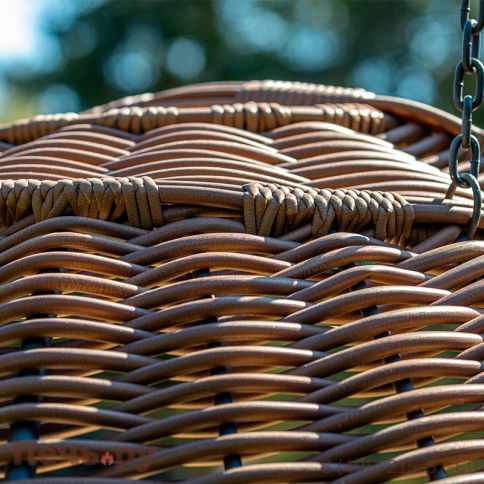 Подвесное кресло двухместное Gardeck Mokka Majorca, цвет капучино фото 5