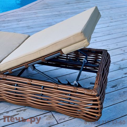 Шезлонг Gardeck Mokka Majorca, цвет капучино фото 5