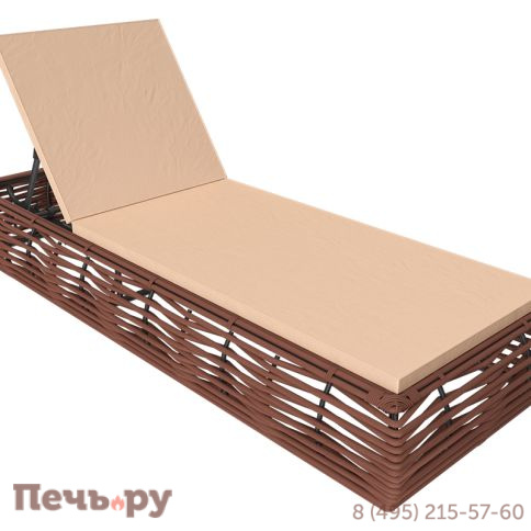 Шезлонг Gardeck Mokka Majorca, цвет капучино фото