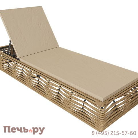 Шезлонг Gardeck Mokka Majorca, цвет соломенный фото