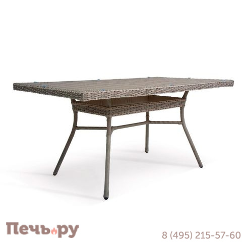 Стол обеденный Gardeck Mokka Villa Rosa прямоугольный фото