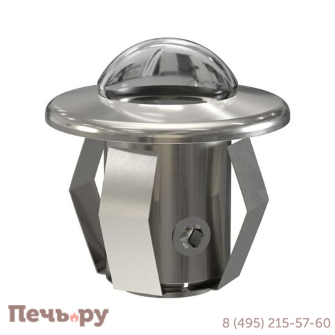 Набор насадок Cariitti CR-05 6 штук, хром, прозрачная линза фото