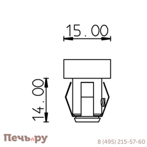 Набор насадок Cariitti CR-07 6 шт, хром, линза матовая фото 2