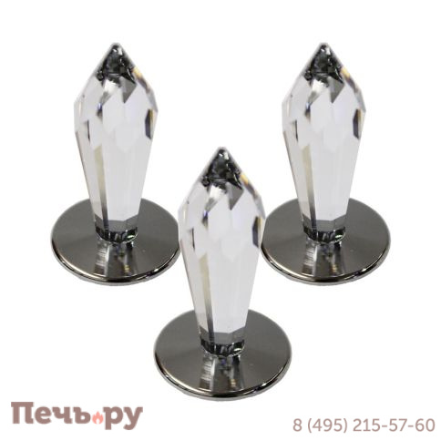 Набор насадок Cariitti CR-31 3 шт, хром фото