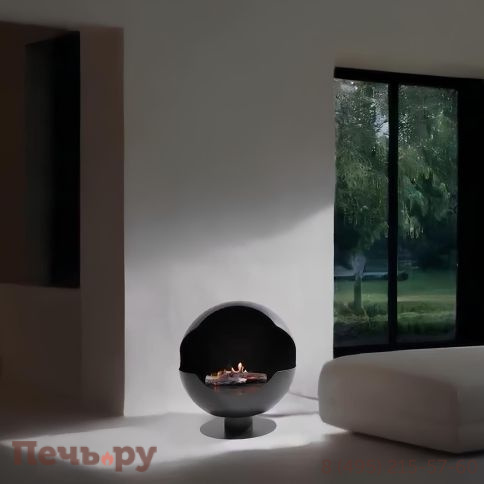 Напольный биокамин Airtone Orb log фото
