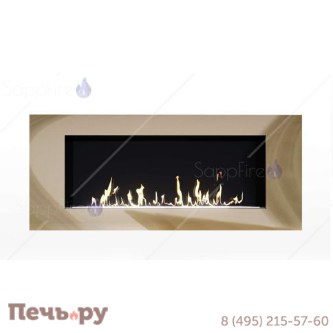 Настенный биокамин SappFire Mercury 1800 Chrome фото 3