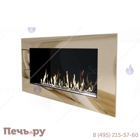 Настенный биокамин SappFire Mercury 1800 Chrome фото