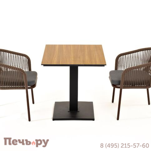 Обеденная группа 4SiS Каффе на 2 персоны, цвет дуб фото 10